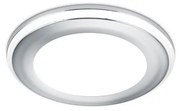 Χωνευτό Σποτ Φωτιστικό Οροφής LED 5W Εφέ Aura Trio Lighting-652310106-Χρώμιο 652310106