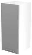 VENTO G-30/72 top cabinet, color: white / light grey DIOMMI V-UA-VENTO-G-30/72-J.POPIEL