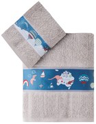 Παιδικές Πετσέτες (Σετ 2τμχ) Kentia Loft Titus 400gsm