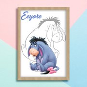 Παιδικό ξύλινο κάδρο 23x32cm Eeyore KD401