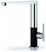Pyramis Grazia Elegant Μπαταρία Κουζίνας Αναμεικτική Χρωμέ-Carbon Με Κεραμικό Δίσκο