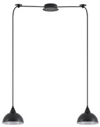 Φωτιστικό Οροφής SE21-BL-B10-BL2-MS3 ADEPT PENDANT Black Metal Shade + - 51W - 100W - 77-9052