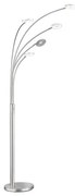 Επιδαπέδιο Φωτιστικό LED Μέταλλο Dent Η225 Φ79 Fischer Honsel-40333-Νίκελ Ματ 40333