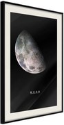 Αφίσα - The Solar System: Moon - 40x60 - Μαύρο - Με πασπαρτού