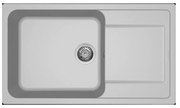 Νεροχύτης κουζίνας LIFE 410 Aluminium 79 ELLECI 86x50cm - LM241079