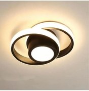 SE LED 26 IRINA BLACK CEILING 18W 3CCT 2 YEARS WARRANTY HOMELIGHTING 77-50473