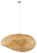 Φωτιστικό Οροφής Mexico 00721 1xΕ27 105x84x38cm Beige GloboStar