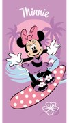 Borea Πετσέτα Θαλάσσης Microfiber Minnie 70 x 140 cm Λιλά