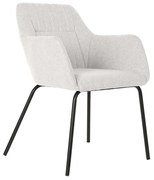 Καρέκλα DKD Home Decor Μπεζ πολυεστέρας Μέταλλο 59,5 x 60,5 x 78 cm