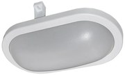 Adeleq Led Χελώνα Pc Οβάλ 170x116mm 10W 4000K Ip64 Λευκή 21-1701010