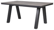 Τραπεζαρία Home ESPRIT Γκρι Αλουμίνιο πολυστερίνη 160 x 90 x 77 cm