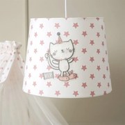 Φωτιστικό Oροφής Παιδικό VIP 30x26cm Ε27 max 60W Pink Funna Baby Cotton