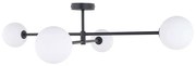 Φωτιστικό Οροφής Sarius 4735 4xG9 6W 90x21cm Black TK Lighting
