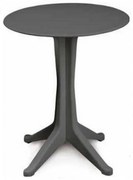 METAX-24 Τραπέζι Levante Ανθρακί*  70. x 70. x 72. metax-01-00-1316