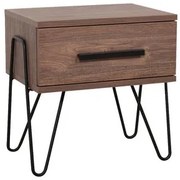 KS Strom  Μεταλλικό Κομοδίνο Μονοσύρταρο 45x33x45 Kouppas Charmy BEST-803114