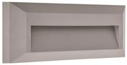 Απλίκα Φωτιστικό Τοίχου LED SLIM 2W IP65 PRO Eurolamp-145-52056-Γκρι 145-52056