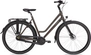 Voyager Aluminium Frame 28 Inch 56 cm Women 7SP Roller brakes Dark BrownBSP