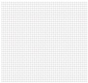 vidaXL Πλέγμα Κατσαρό Καρέ Φύλλα 50x50 εκ. / 31x31x3 χιλ. Ανοξ. Ατσάλι