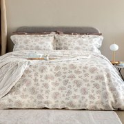 Σεντόνια IS806 (Σετ 3τμχ) Beige Palamaiki Μονό 170x270cm 100% Βαμβακοσατέν