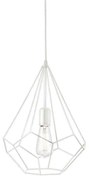 Φωτιστικό Οροφής Ampolla-3 200897 30x60/120cm 1xE27 60W White Ideal Lux