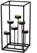 Βάση Ρεσώ Escalera 239012 15,2x15,2x30,4cm Black Philippi Ατσάλι