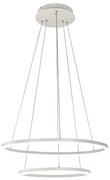 Φωτιστικό Κρεμαστό Fabas Luce Giotto 3508-48-102 Λευκό