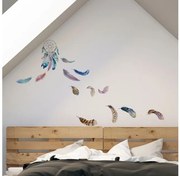 Αυτοκόλλητα Τοίχου Watercolour Dreamcatcher 54111 Ango 54111 Πολύχρωμο