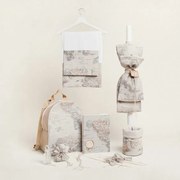 Beauty Home ΣΕΤ ΒΑΠΤΙΣΗΣ ΧΑΡΤΗΣ VINTAGE