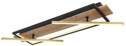 Πλαφονιέρα Φωτιστικό Οροφής LED 32W Μαύρο 1550Lm Beatrix 67296D1 Globo Lighting-67296D1-Μαύρο 67296D1