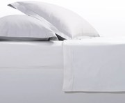 Σεντόνι Υπέρδιπλο Με Λάστιχο (160x200+35) Nef-Nef Homeware Elements 24 Λευκό