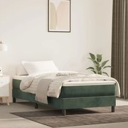 ΠΛΑΙΣΙΟ ΚΡΕΒΑΤΙΟΥ BOXSPRING ΣΚΟΥΡΟ ΠΡΑΣΙΝΟ 90X200 ΕΚ ΒΕΛΟΥΔΙΝΟ 3120751