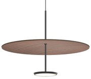 Φωτιστικό Οροφής Sky Dome 24 10570/10586 61x44,4cm Led 1250lm 18W Black-Walnut Pablo Designs