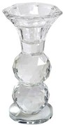 Κηροπήγιο Κρυστάλλινο XAS121 5x5x12cm Clear Espiel Κρύσταλλο