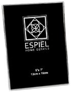 Κορνίζα Μεταλλική Ασημί ESPIEL 15x20εκ. FAM754