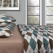 ΝΕΧΤ 3204 ΣΕΤ ΣΕΝΤΟΝΙΑ ΦΑΝΕΛΑ 100%CΟΤ. 240Χ260 ΑQUΑ 4ΤΕΜ