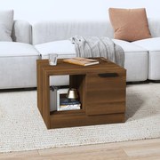 vidaXL Τραπεζάκι Σαλονιού Καφέ Δρυς 50x50x36 εκ. Επεξεργασμένο Ξύλο