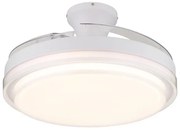 Ανεμιστήρας Οροφής LED 40W Λευκό Dimmable Αναδιπλούμενα Πτερύγια Beliz 03656 Globo Lighting-3656-Λευκό 03656