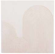 ΠΙΝΑΚΑΣ ΤΕΤΡΑΓΩΝΟΣ ΣΕΙΡΑ SANTORINI HM4517 MDF ΣΕ ΥΠΟΛΕΥΚΟ ΧΡΩΜΑ 80x4,5(πάχος)x80Υεκ.