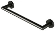 Geesa Nemox 6506-400 Black Matt Λαβή λουτρού/ Πετσετοκρεμάστρα 30 εκ.