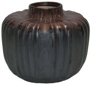 Βάζο Κεραμικό 003-223-083 17x17x14cm Grey-Brown Ceramic