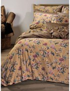 Σεντόνια Υπέρδιπλα (Σετ) Down Town 826 Gold Flower