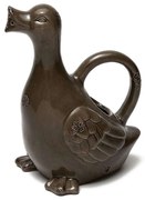 Διακοσμητικό Ποτιστήρι Πάπια POT113 Αντικέ Καφέ 23,5X19X13,5Cm Espiel Ceramic