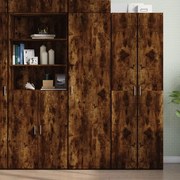 Ντουλάπι Καπνιστή Δρυς 50x42,5x185 εκ. από Επεξεργασμένο Ξύλο 3281417