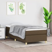 ΠΛΑΙΣΙΟ ΚΡΕΒΑΤΙΟΥ BOXSPRING ΣΚΟΥΡΟ ΚΑΦΕ 100X200 ΕΚ. ΥΦΑΣΜΑΤΙΝΟ 3120940