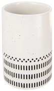 Ποτηροθήκη Alva 7,2x9,8cm Black-White Kleine Wolke Κεραμικό