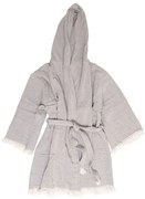 Μπουρνούζι Μουσελίνα Adelina 2 Grey Anna Riska