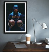 Πόστερ &amp; Κάδρο Stephen Curry SNK206 21x30cm Εκτύπωση Πόστερ (χωρίς κάδρο)