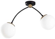 Φωτιστικό Οροφής - Πλαφονιέρα Kromozom 584TTM1107 51x15x41cm 2xE27 40W Multi Opviq