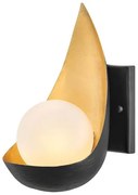 Απλίκα Φωτιστικό Τοίχου LED G9 3W IP20 3000K Μαύρο Ren QN-REN1 Elstead QN-REN1 Μαύρο