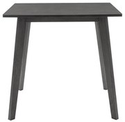 Τραπέζι Benson MDF με καπλαμά  χρώμα rustic grey 80x80x75εκ 80x80x75 εκ.
